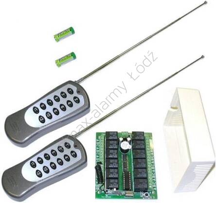 12k/12V sterownik Ster-Max + 2 szare piloty 