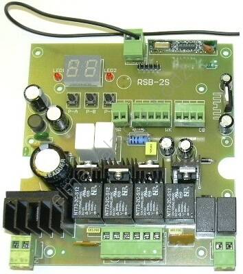 Woster RSB-2S, sama centralka bez pilotów - sterownik bramy 2-skrzydłowej 