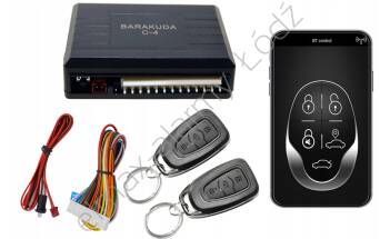 sterownik zamka BARAKUDA C-4 smartfon  bluetooth 