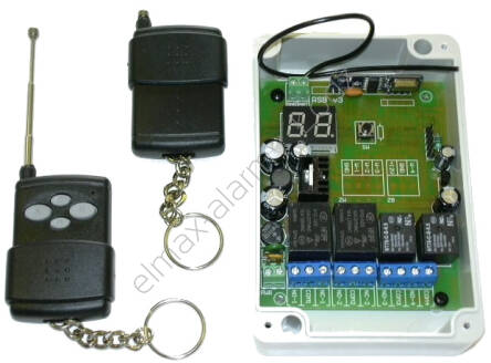 Woster RSB 4k, 2 piloty 4an, sterownik uniwersalny 24V AC/DC