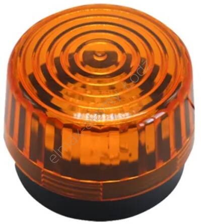 SL-03-Yellow 15-Led lampa sygnalizacyjna optyczna pomarańczowa migająca 12V